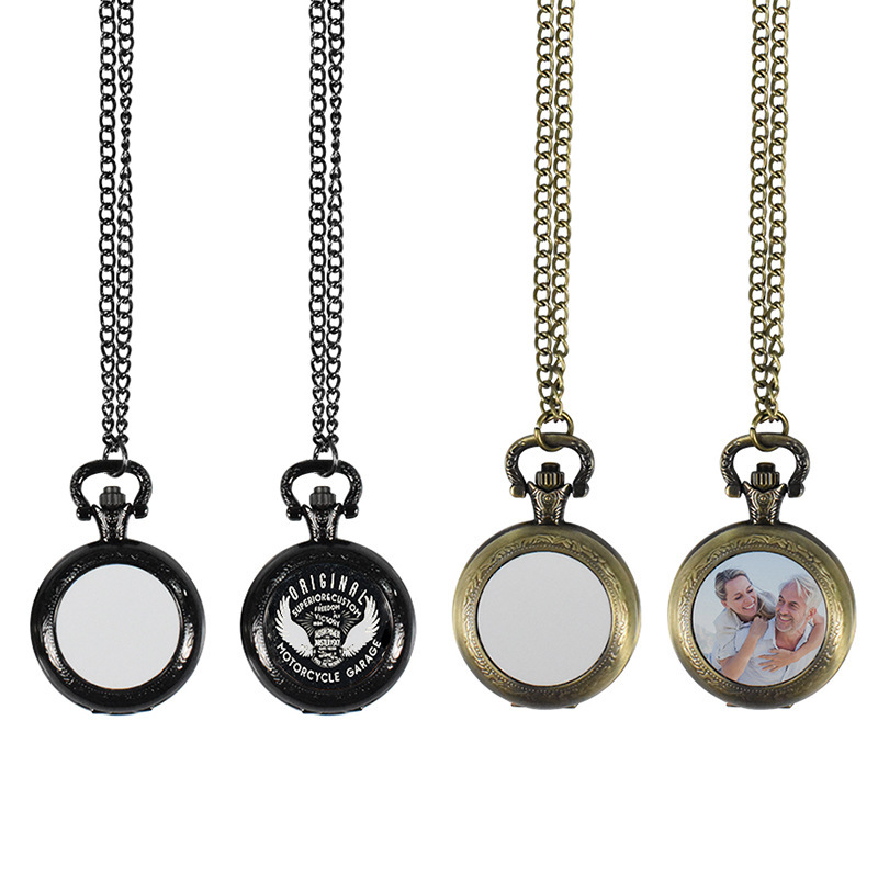 Jewelry For Watches - قلادة ساعة جيب معدنية عتيقة مخصصة،