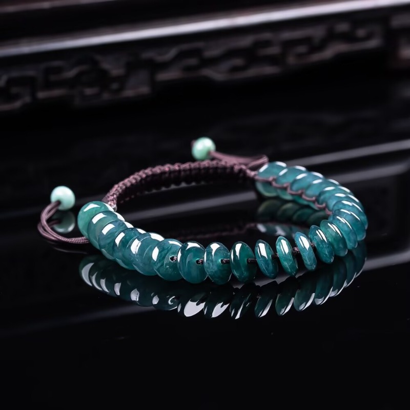 Jewelry & Watches Sp Zo O - سوار من خرز الأباكس الطبيعي الأزرق