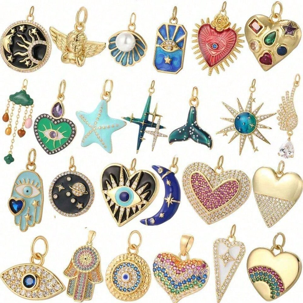 قطعة واحدة من الزركون النحاسي  - مراجعة Moon Star Earrings وسعره