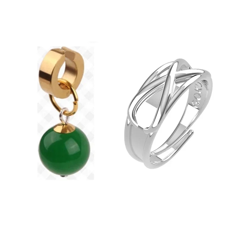 Vegetto Potara Earring Black S - مراجعة Drop Earrings وسعره