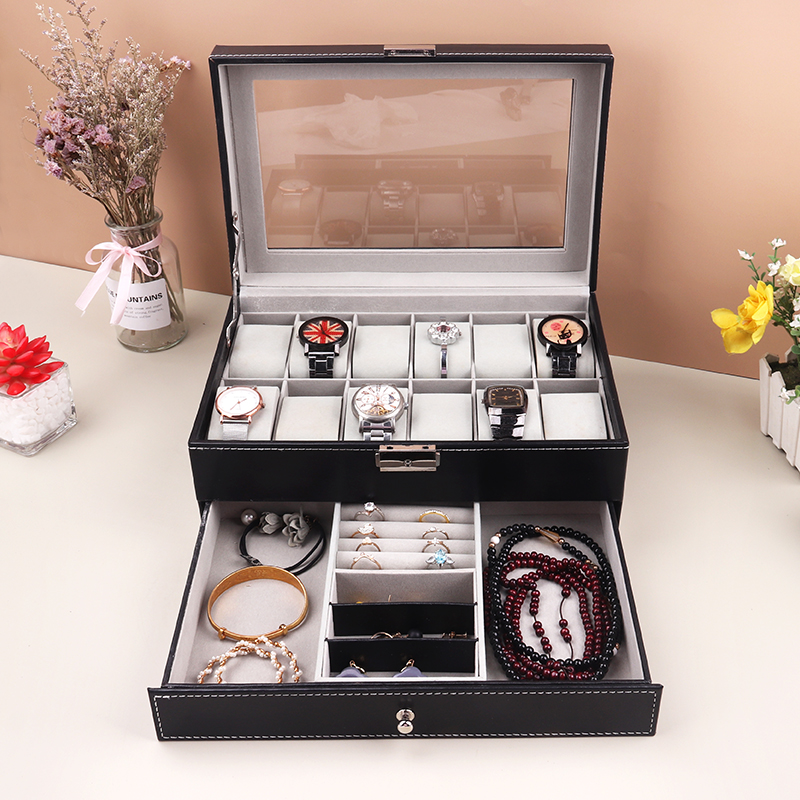 12 شبكة ساعة صندوق بو الجلود و - مراجعة Best Jewelry Watches وسعره