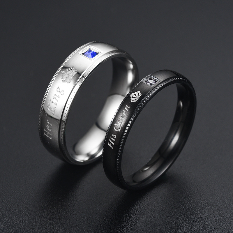خاتم بسيط للأزواج من التيتانيو - مراجعة Titanium Steel Ring وسعره