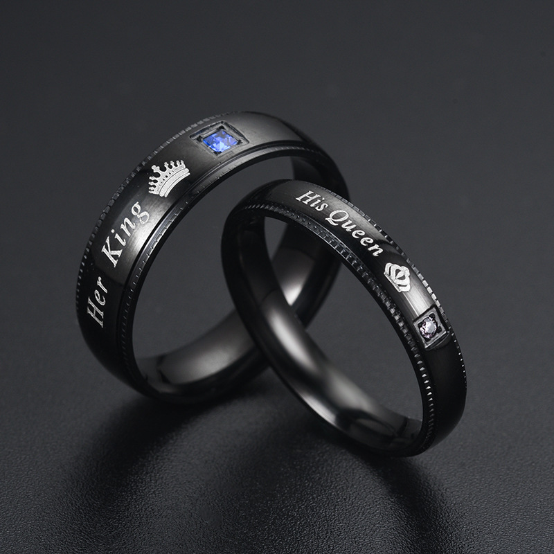 خاتم بسيط للأزواج من التيتانيو - مراجعة Titanium Steel Ring وسعره