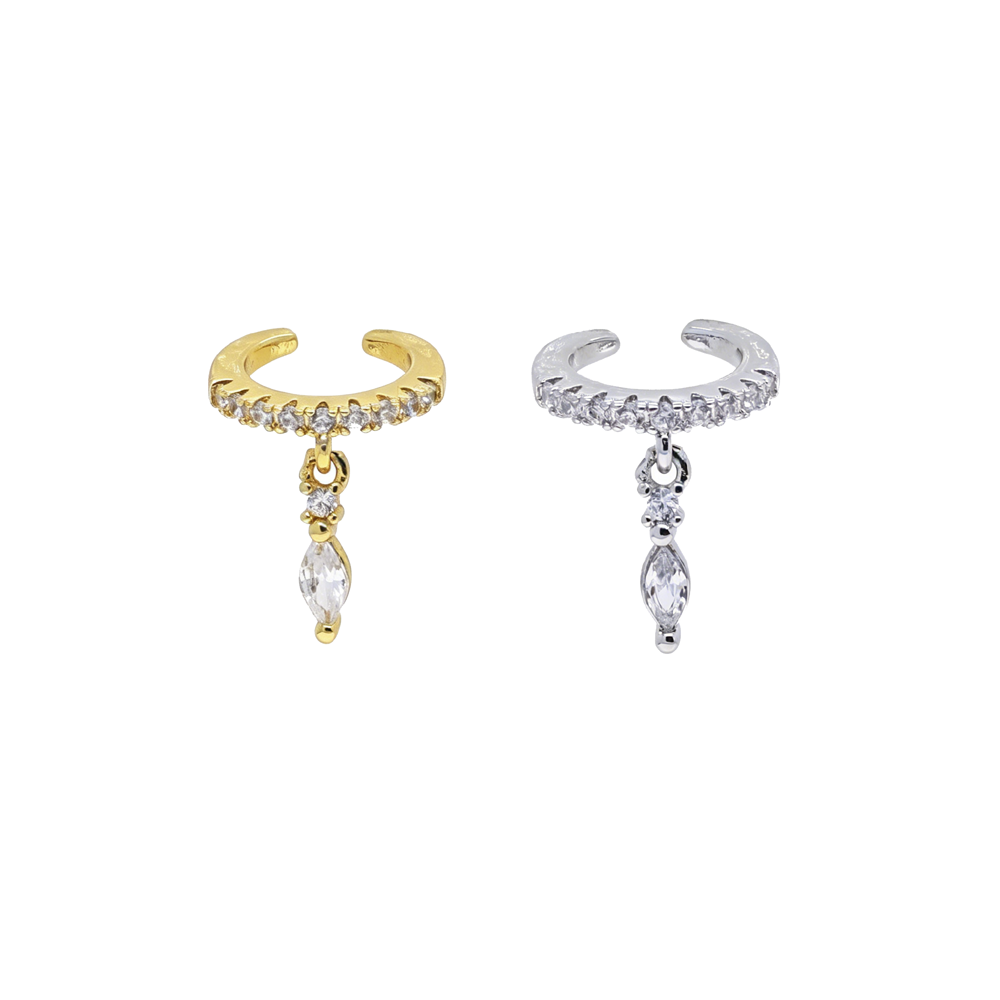 أقراط أذن دائرية صغيرة الحجم ب - مراجعة Ear Cuff No Piercing وسعره