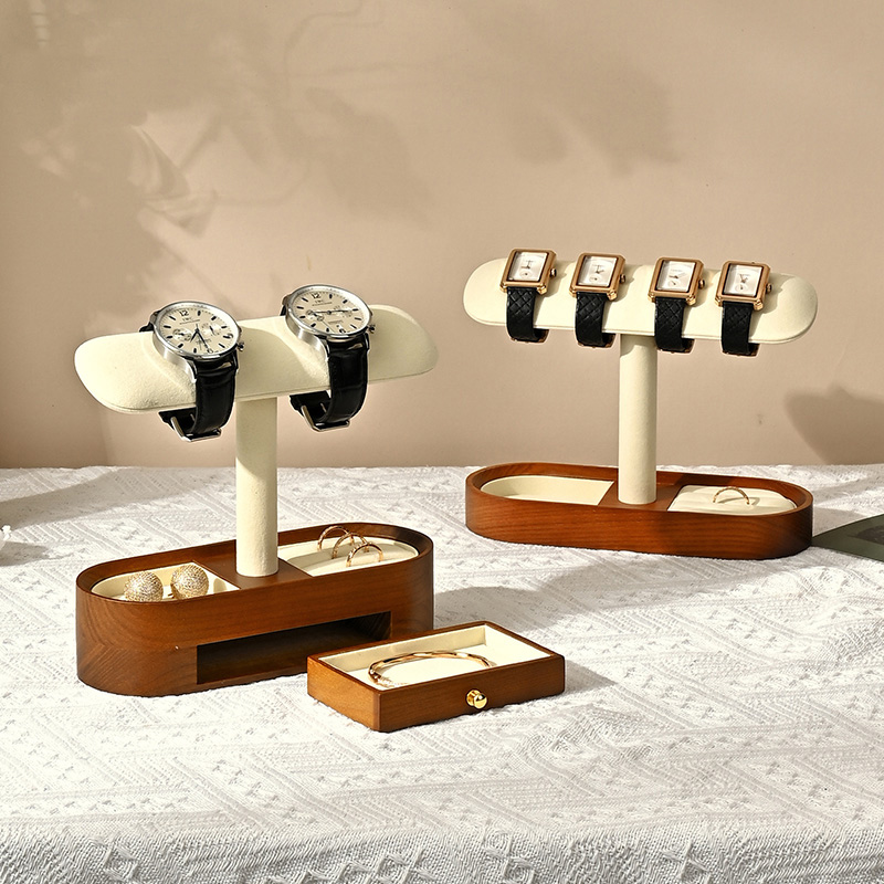 Oirlv خشب متين ساعة منظم الرف  - مراجعة Jewelry Organizer Watches وسعره