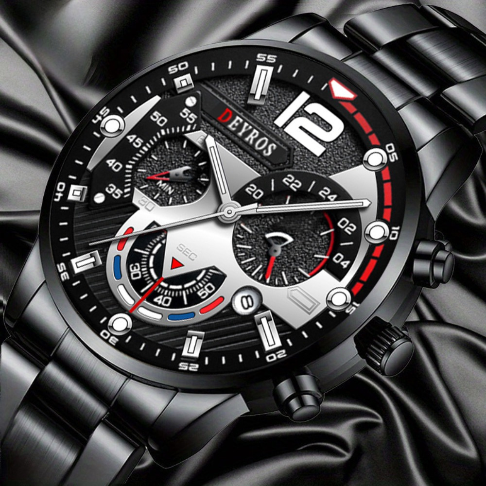 3 قطعة/المجموعة أزياء الرجال و - مراجعة Best Jewelry Watches وسعره