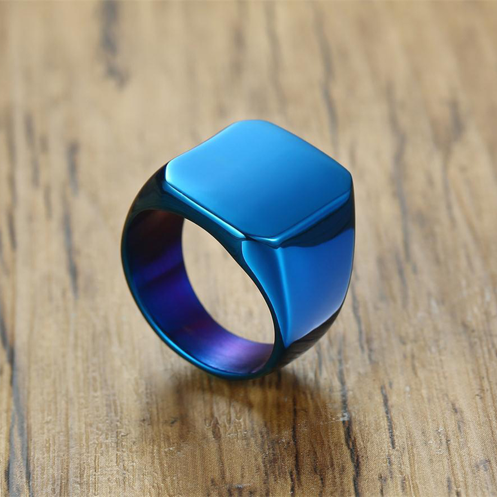 نقش مجاني جديد الفضة/الذهب/أسو - مراجعة Titanium Steel Ring وسعره