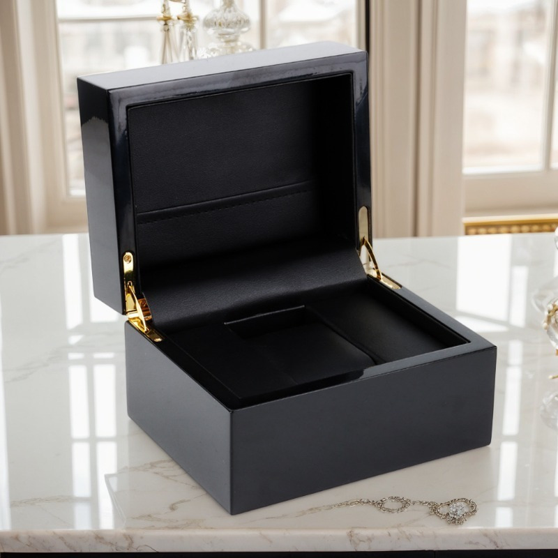 صندوق تخزين ساعات أسود عالي ال - مراجعة Best Jewelry Watches وسعره
