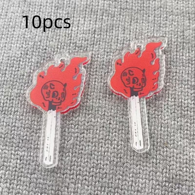 10 قطع من قلادات الجمجمة المصن - مراجعة Drop Earrings وسعره