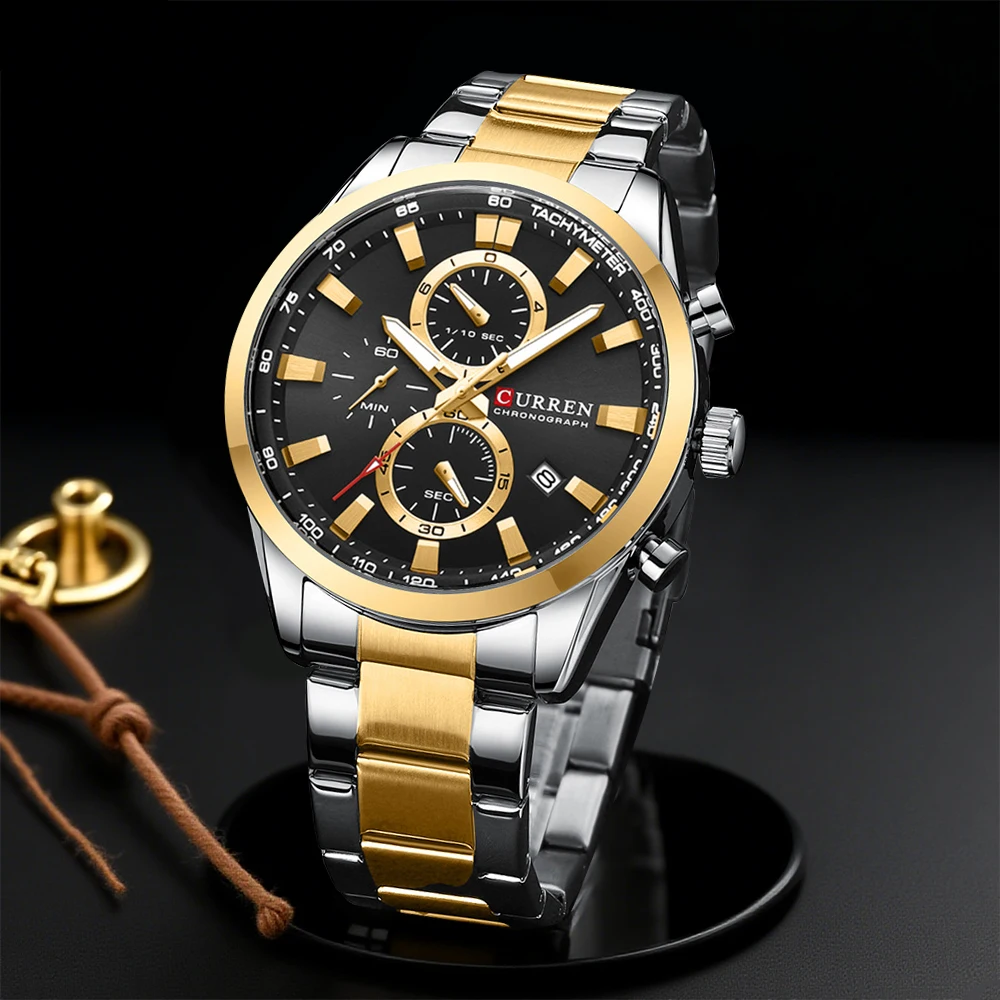 CURREN ساعات كوارتز كرونو رياض - مراجعة Jewelry For Watches وسعره