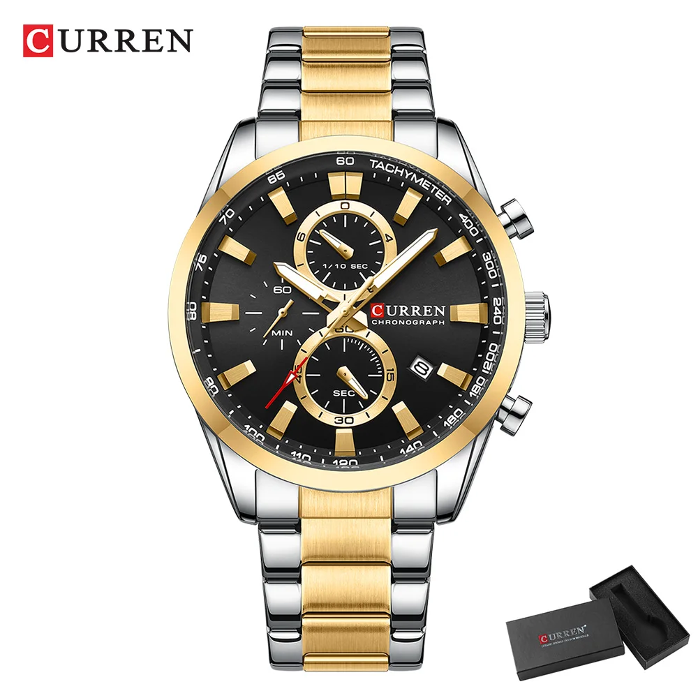 CURREN ساعات كوارتز كرونو رياض - مراجعة Jewelry For Watches وسعره