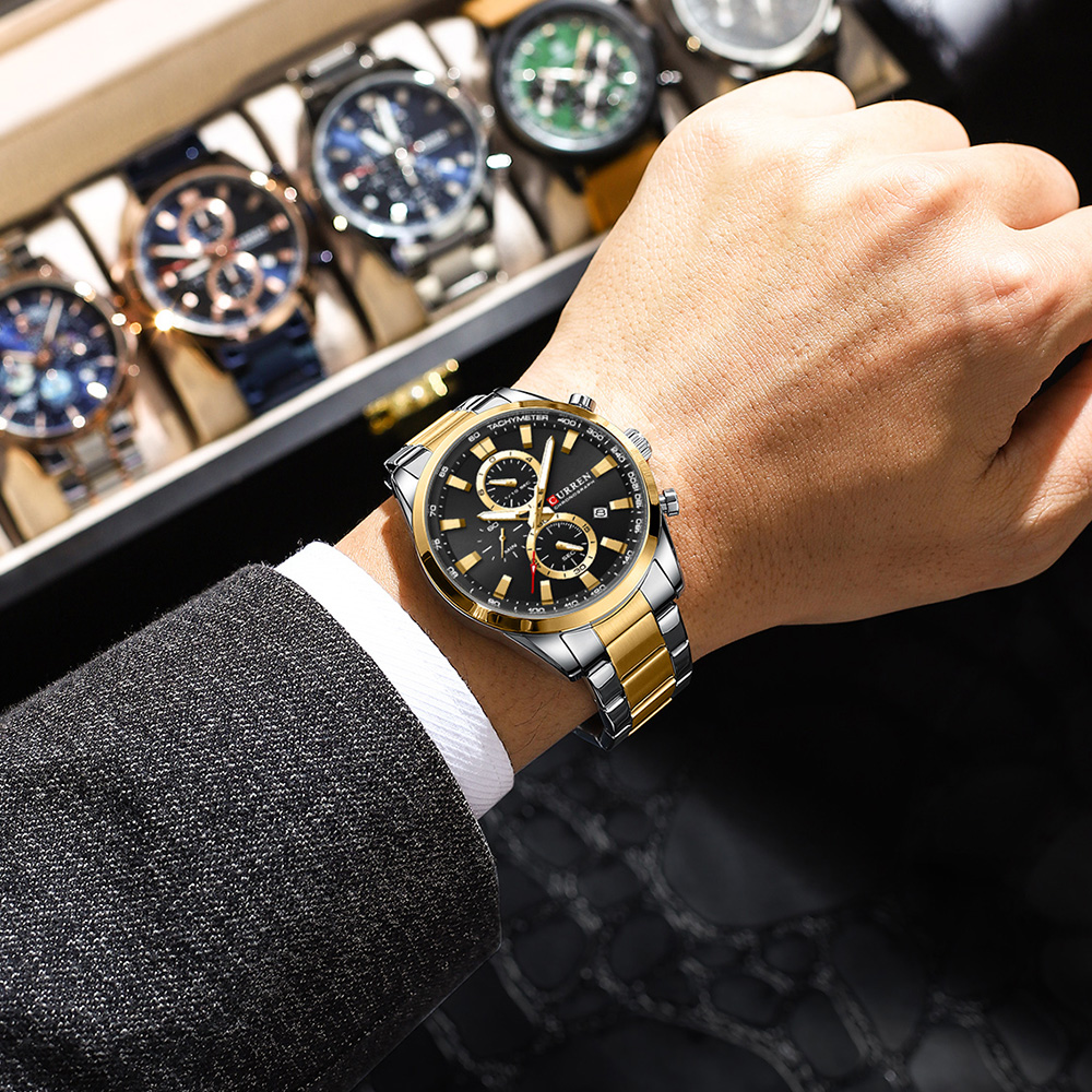 CURREN ساعات كوارتز كرونو رياض - مراجعة Jewelry For Watches وسعره