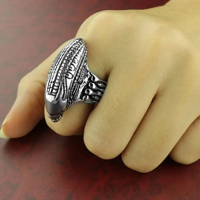 للجنسين في الهواء الطلق EDC ال - مراجعة Titanium Steel Ring وسعره
