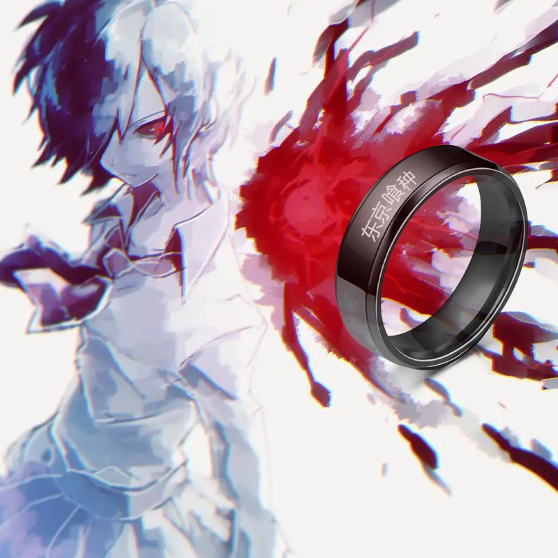 أنيمي طوكيو الغول كينمو كينيان - مراجعة Titanium Steel Ring وسعره