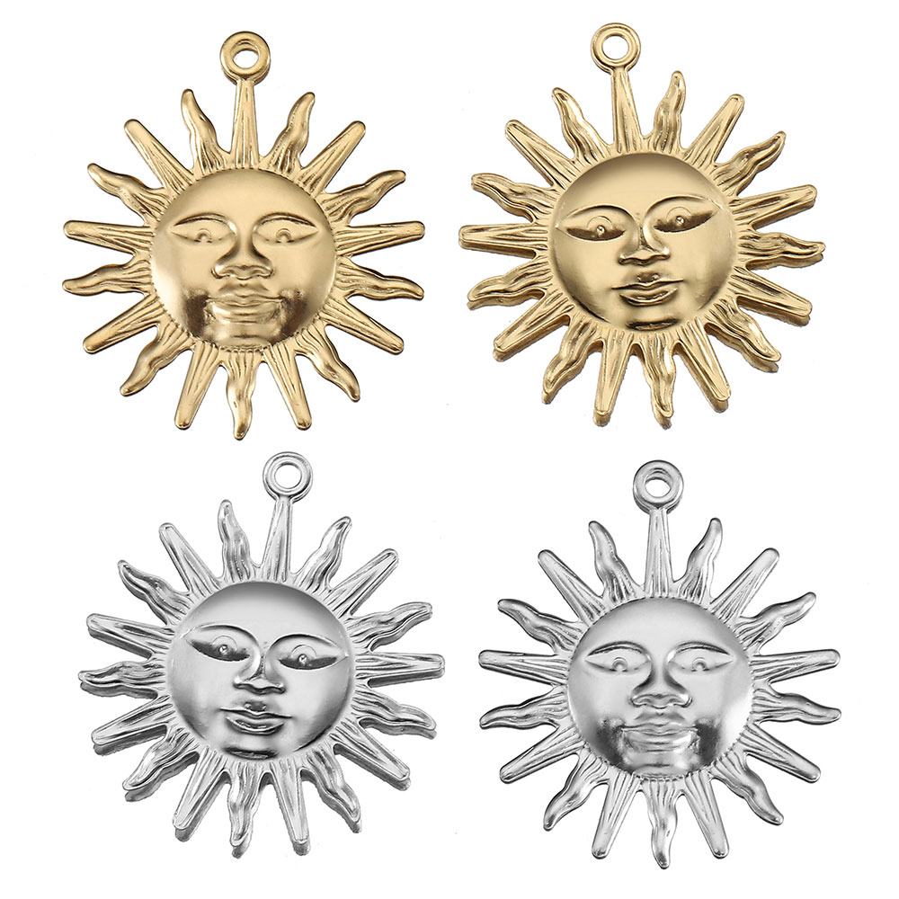 5 قطع من قلادات الشمس المصنوعة - مراجعة Moon Star Earrings وسعره