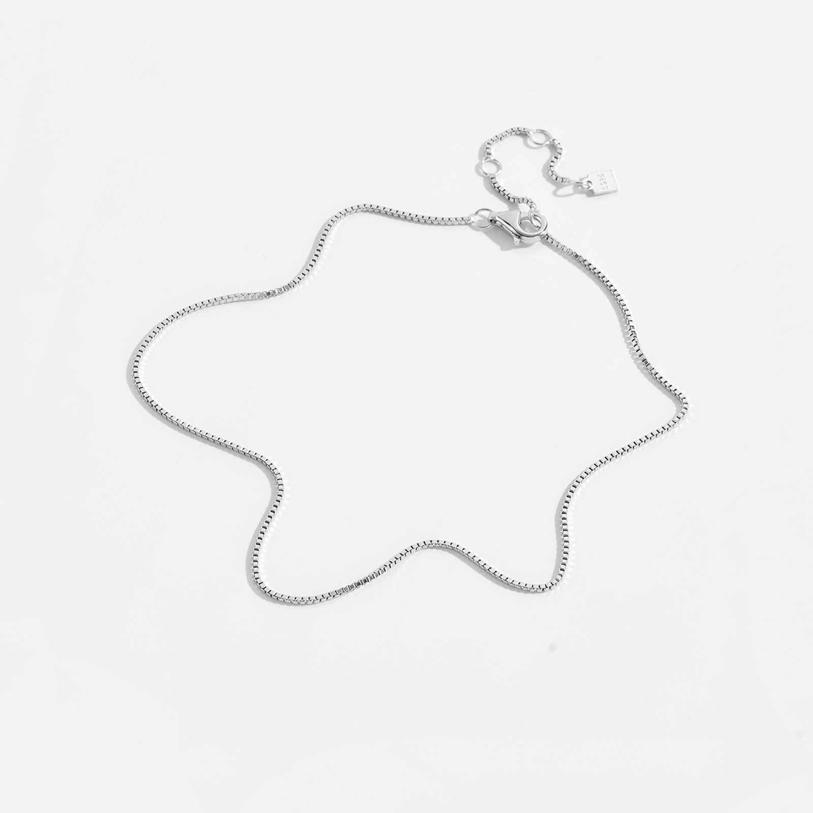 ANDYWEN 925 فضة الذهب صندوق ال - مراجعة Anklet Foot Chain وسعره