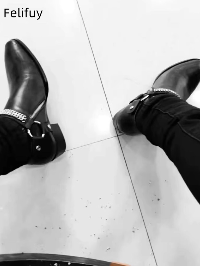 سلاسل سوداء الرجال تشيلسي الأح - مراجعة Anklet Foot Chain وسعره