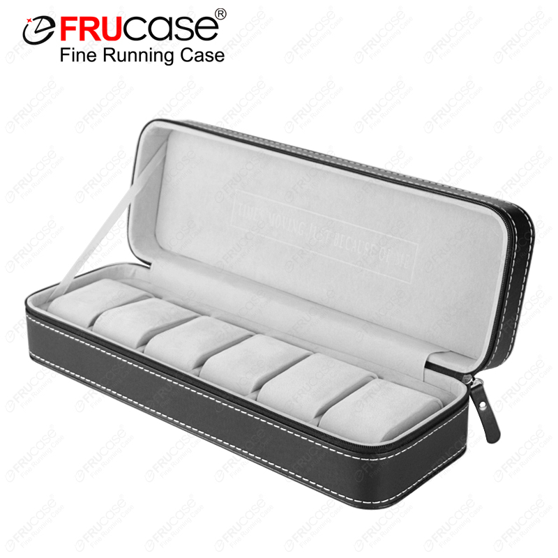 FRUCASE الأسود ساعة صندوق 6/12 - مراجعة Best Jewelry Watches وسعره