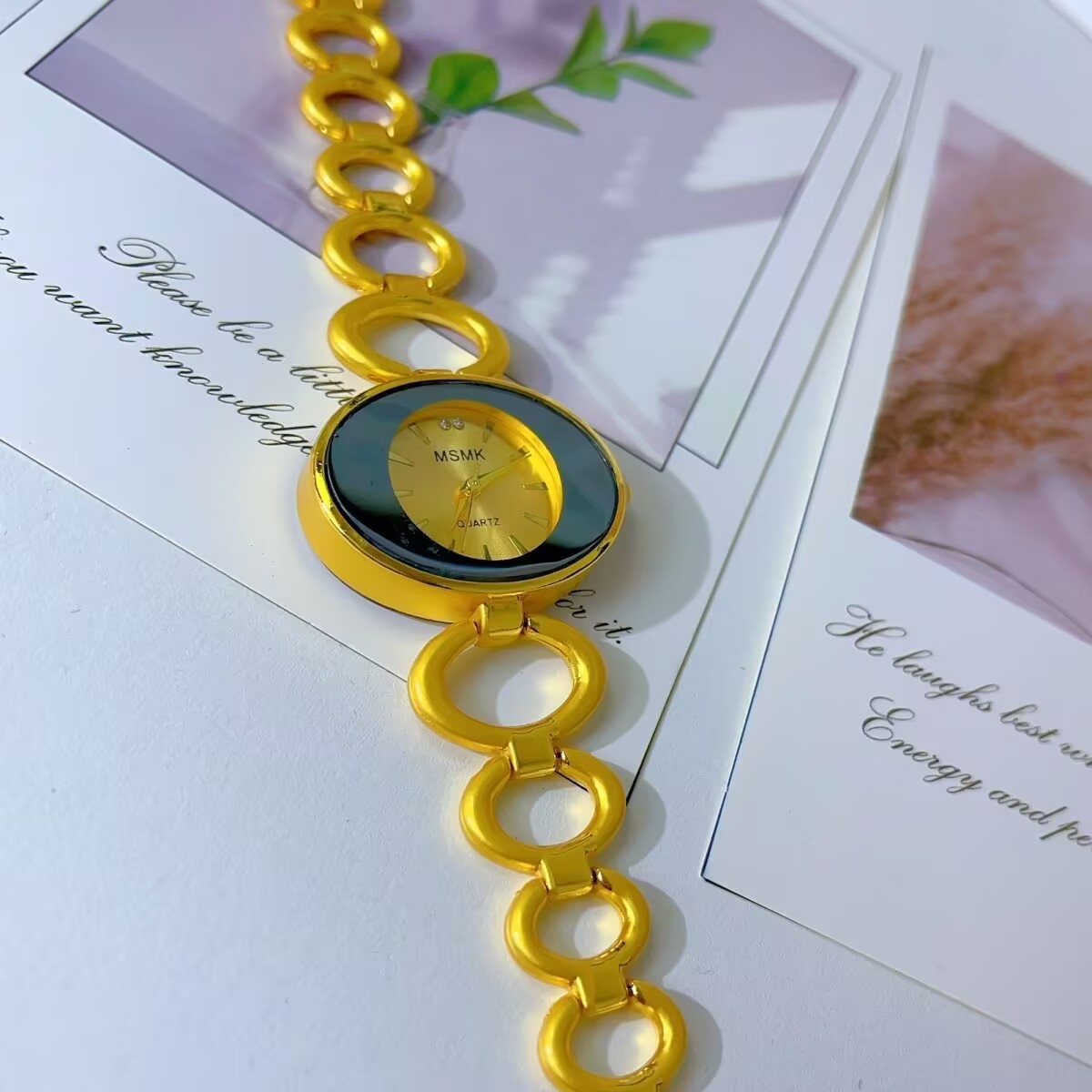 ساعة أمريكية جديدة مطلية بالذه - مراجعة Jewelry For Watches وسعره